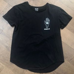 Black Men's Short Sleeve T-Shirt Size Medium